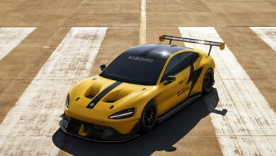 אב טיפוס שיאומי SU7 אולטרה עומד על המסלול