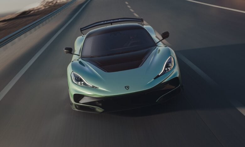 רימאק נברה R על הכביש