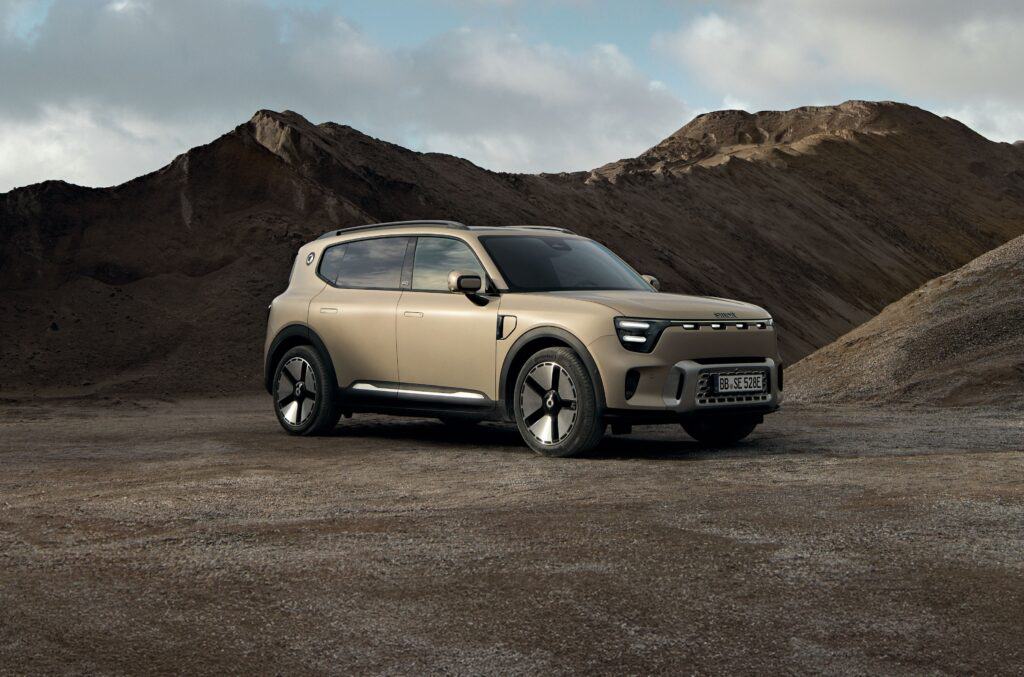 מבט קמדי צידי על סמארט #5 בשטח