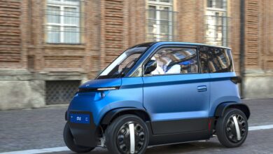 סיטי טרנספורמר CT-2 בנסיעה בעיר