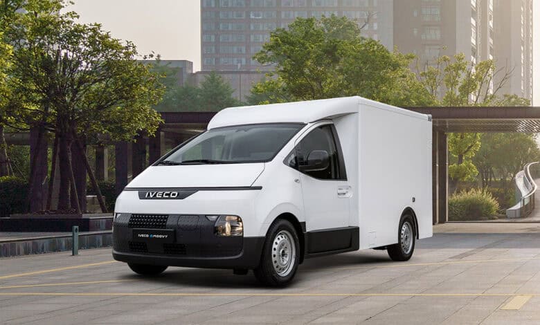 איווקו eMoovy חשמלי בנסיעה בעיר