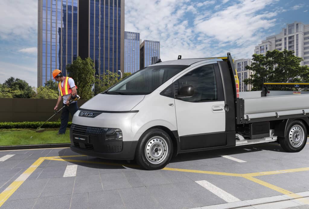 תצורת ארגז פתוח של איווקו eMoovy חשמלי