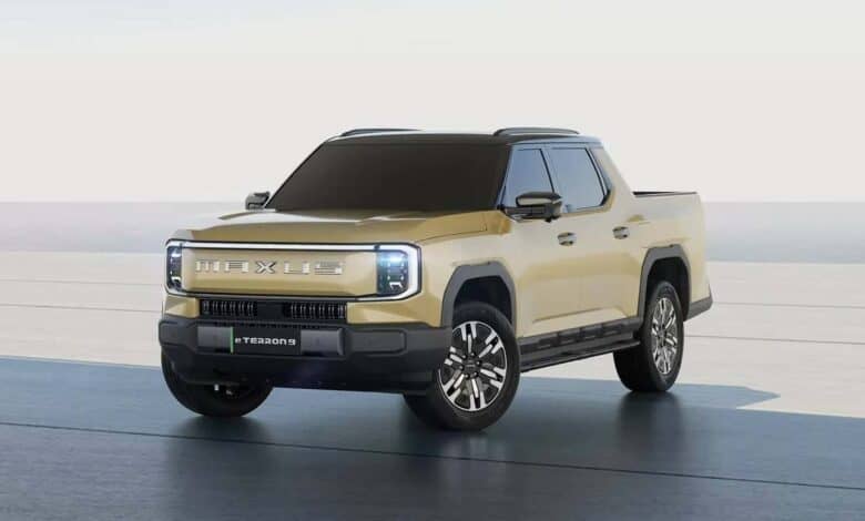 טנדר חשמלי מקסוס eTERRON 9