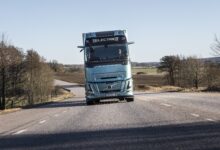 משאית חשמלית וולוו FH לונג ריינג