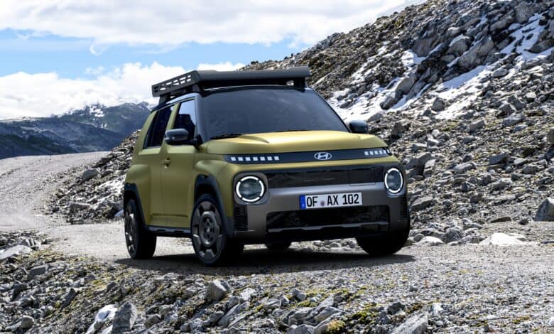 יונדאי אינסטר מיני קרוסאובר בשטח