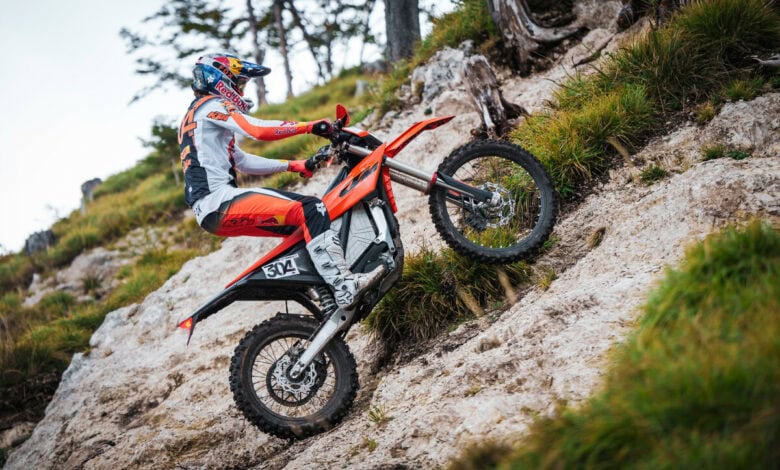 KTM פרירייד E בשטח