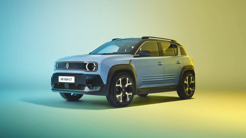 רנו 4 E-TECH חשמלית