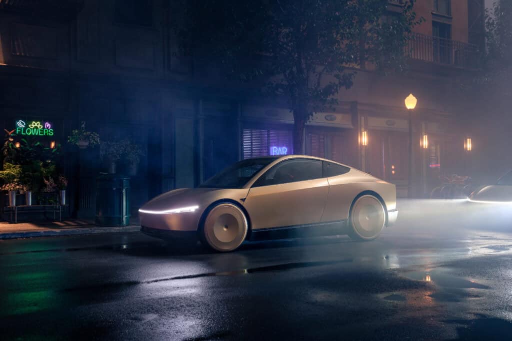 סייברקאב, המונית האוטנומית של טסלה בעיר