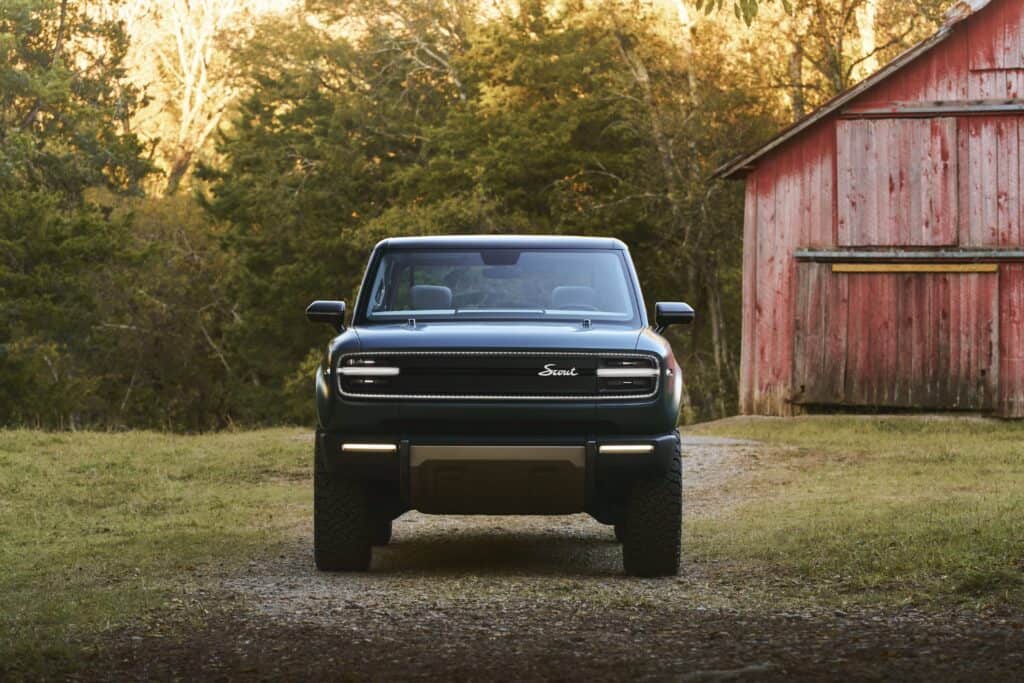 מבט קדמי על סקאוט טרה חשמלי
