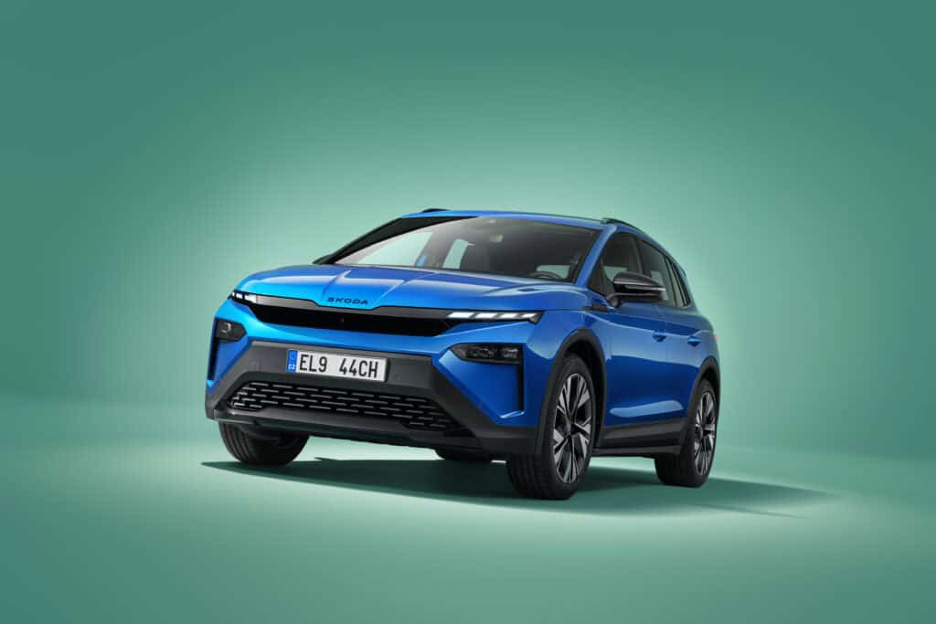 מבט קדמי על סקודה אלרוק