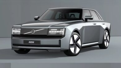 וולוו 240 קונספט סדאן חשמלי