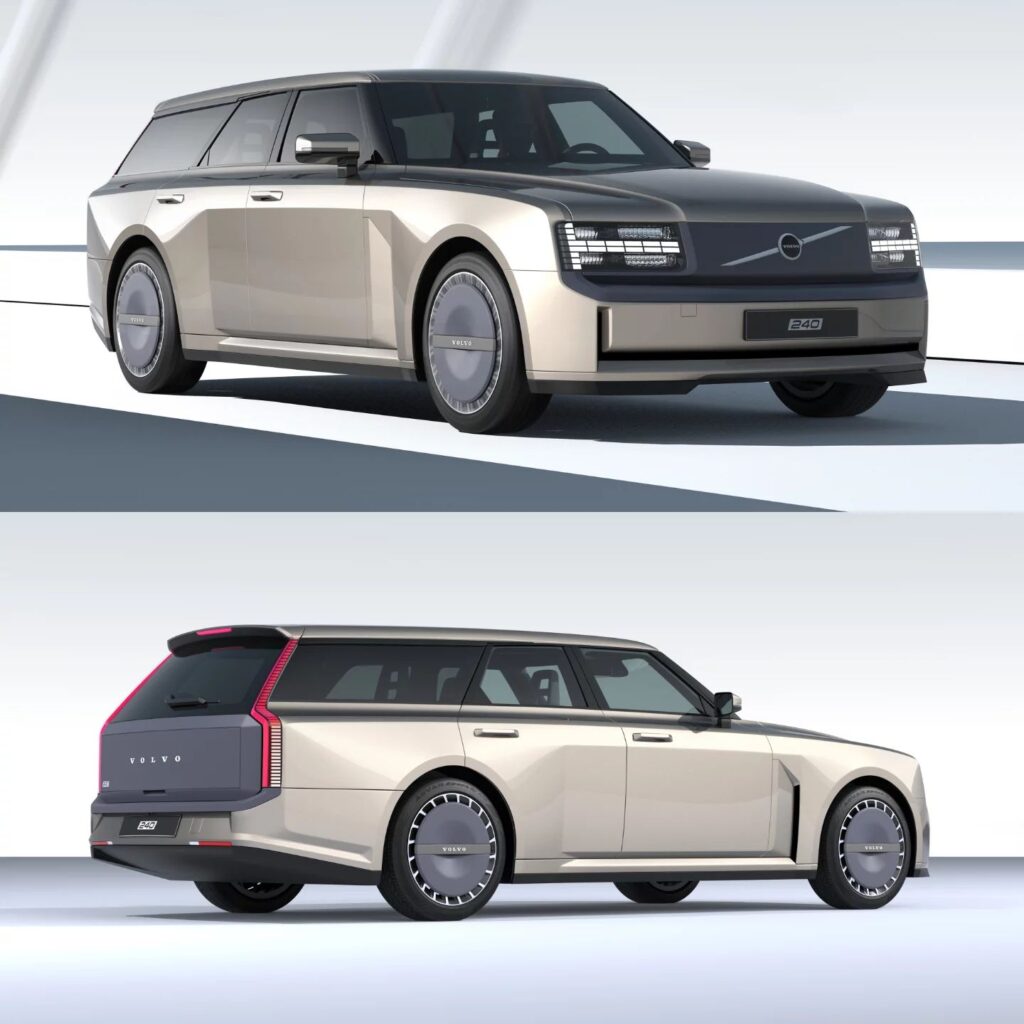 וולוו 240 קונספט סטיישן חשמלי
