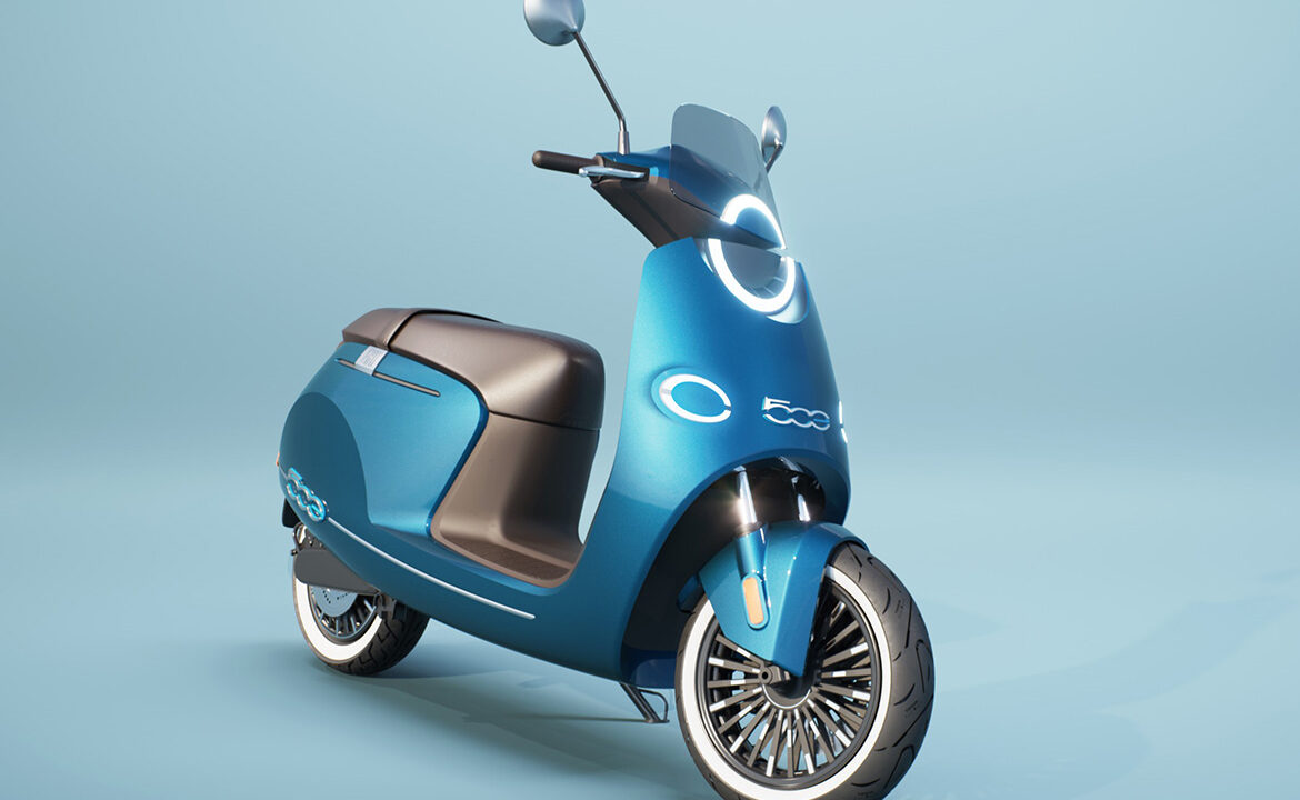 קטנוע חשמלי פיאט 500