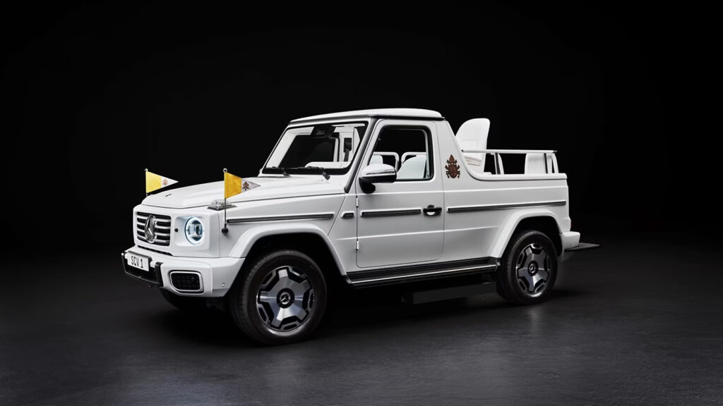 פופמוביל חשמלי מרצדס G