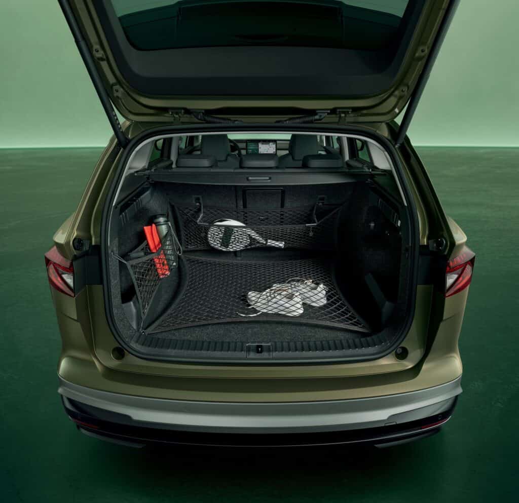 תא המטען של סקודה אניאק 2025