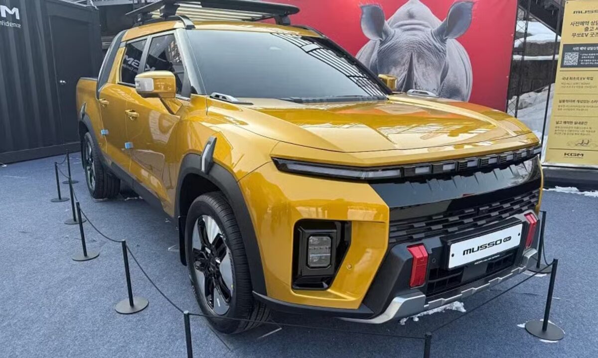 טנדר חשמלי KGM מוסו