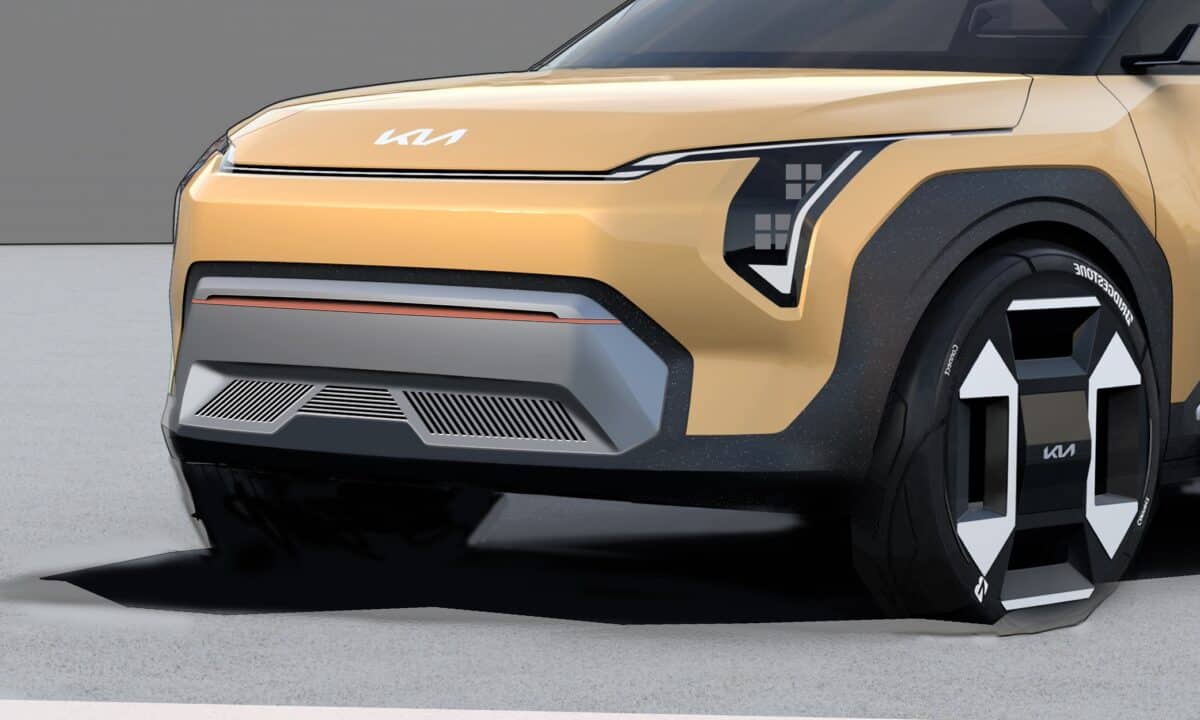 הדמיה של דגם קונספט חשמלי מבית קיה