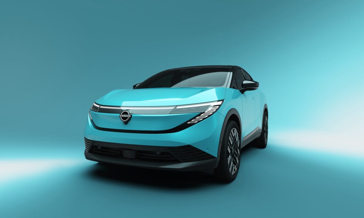 טיזר של ניסאן ליף החדשה 2025