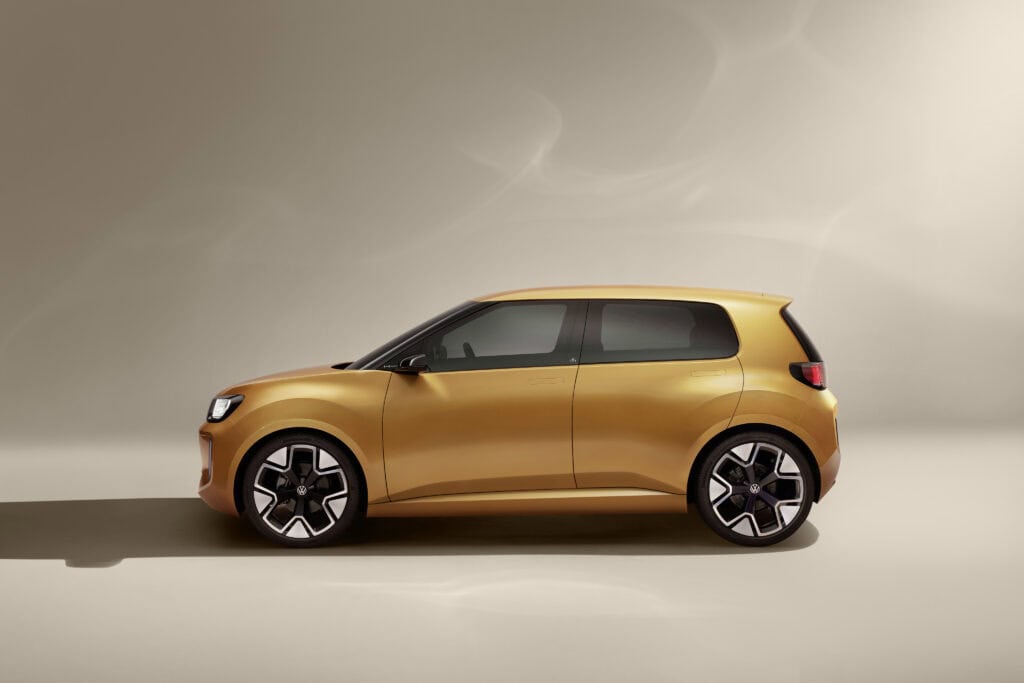 מבט צד על פולקסווגן ID.Every1 חשמלי