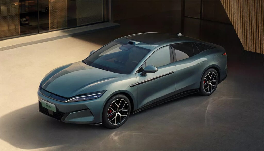 BYD האן L גרסת 2025