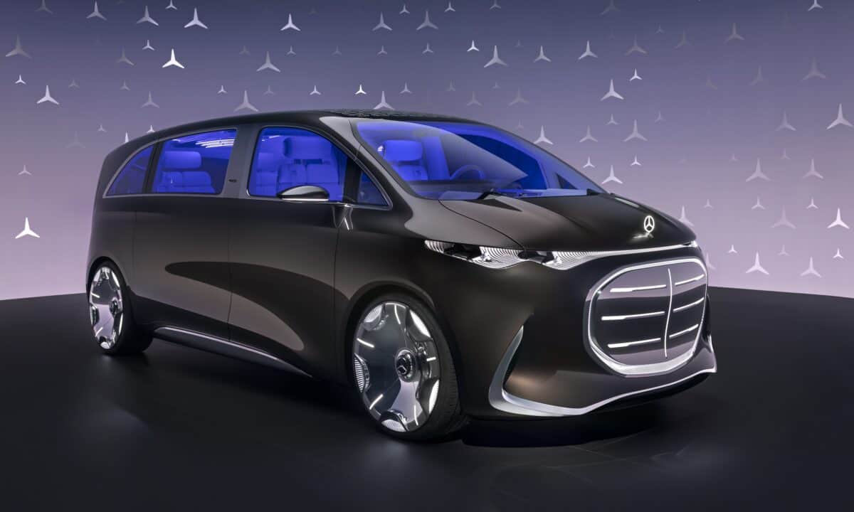 מרצדס ויז׳ן V ואן חשמלי יוקרתי