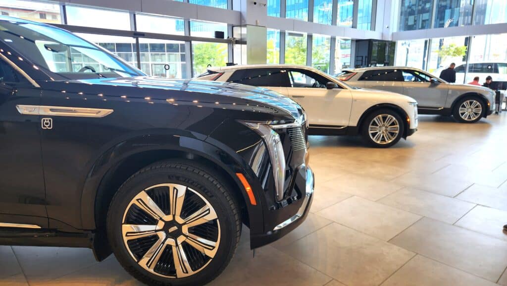 ליין הדגמים החשמליים של קאדילק בישראל