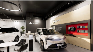 הדמיה של אולם תצוגה של GAC בישראל