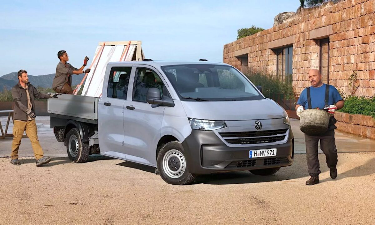 פולקסווגן דוקה חשמלי בעבודה