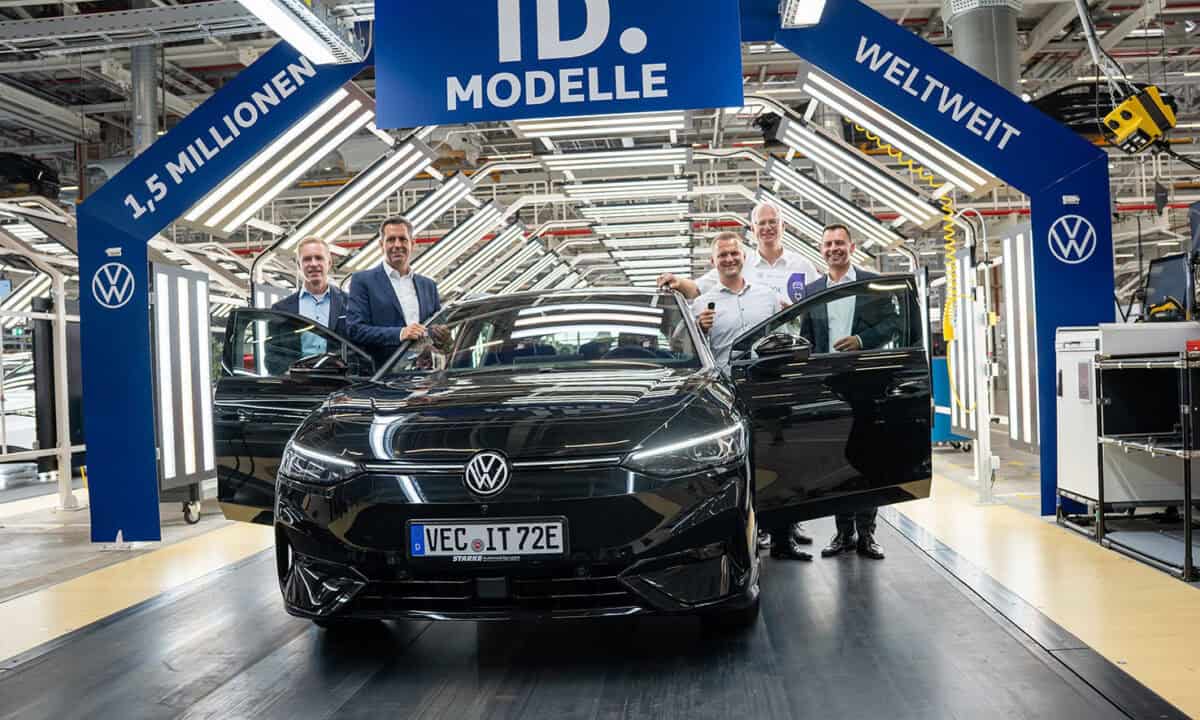 פולקסווגן ID.7 טורר, היחידה המיליון וחצי ממשפחת ID יוצאת מהמפעל