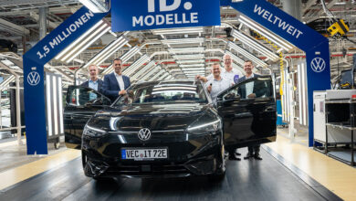 פולקסווגן ID.7 טורר, היחידה המיליון וחצי ממשפחת ID יוצאת מהמפעל