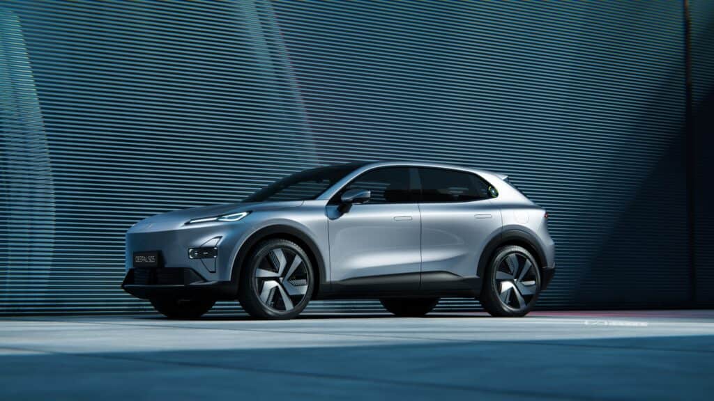 מבט צד על דיפאל S05 רכב חשמלי